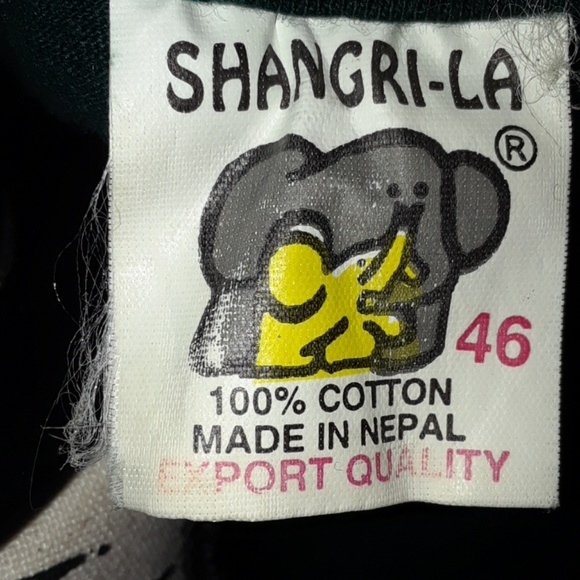 5/25. Shangri-La Forest Green Sun Tee Shirt - Picture 8 of 8